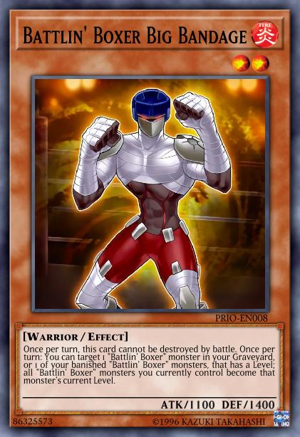 Yu-Gi-Oh! Battlin' Boxer Big Bandage - PRIO-EN008 - Common - Unlimited