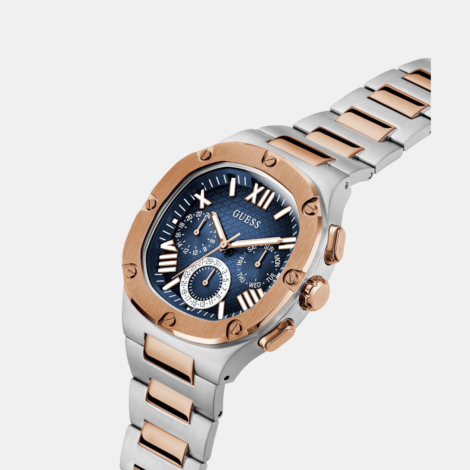 Guess Headline Men Quartz Blue Dial Chronograph Stainless Steel Watch GW0572G4 - view 2