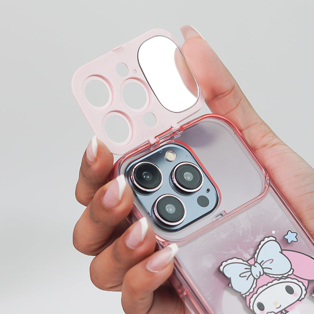 Peeperly Cartoon Melody Flip Mirror Case – No Color - view 10