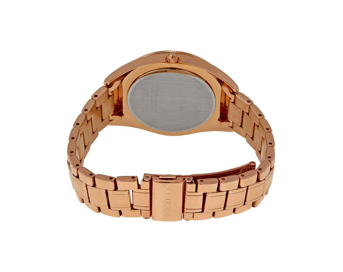 Seiko Lord Rose Gold Dial Women 38mm - view 2