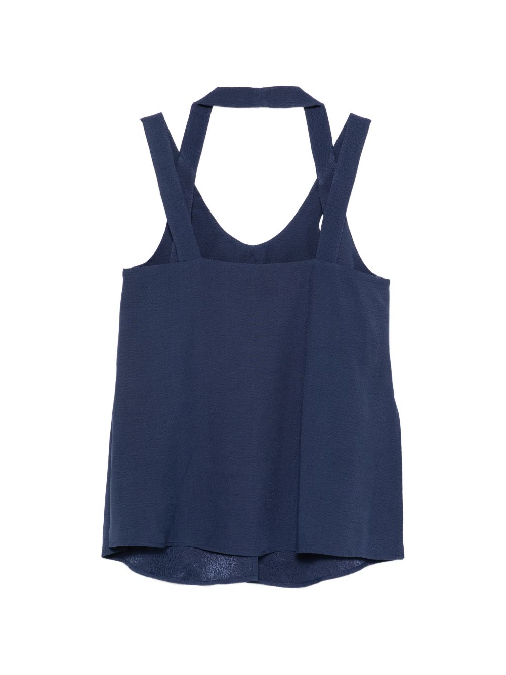 Emporio Armani V-neck button detail Sleeveless top - view 3