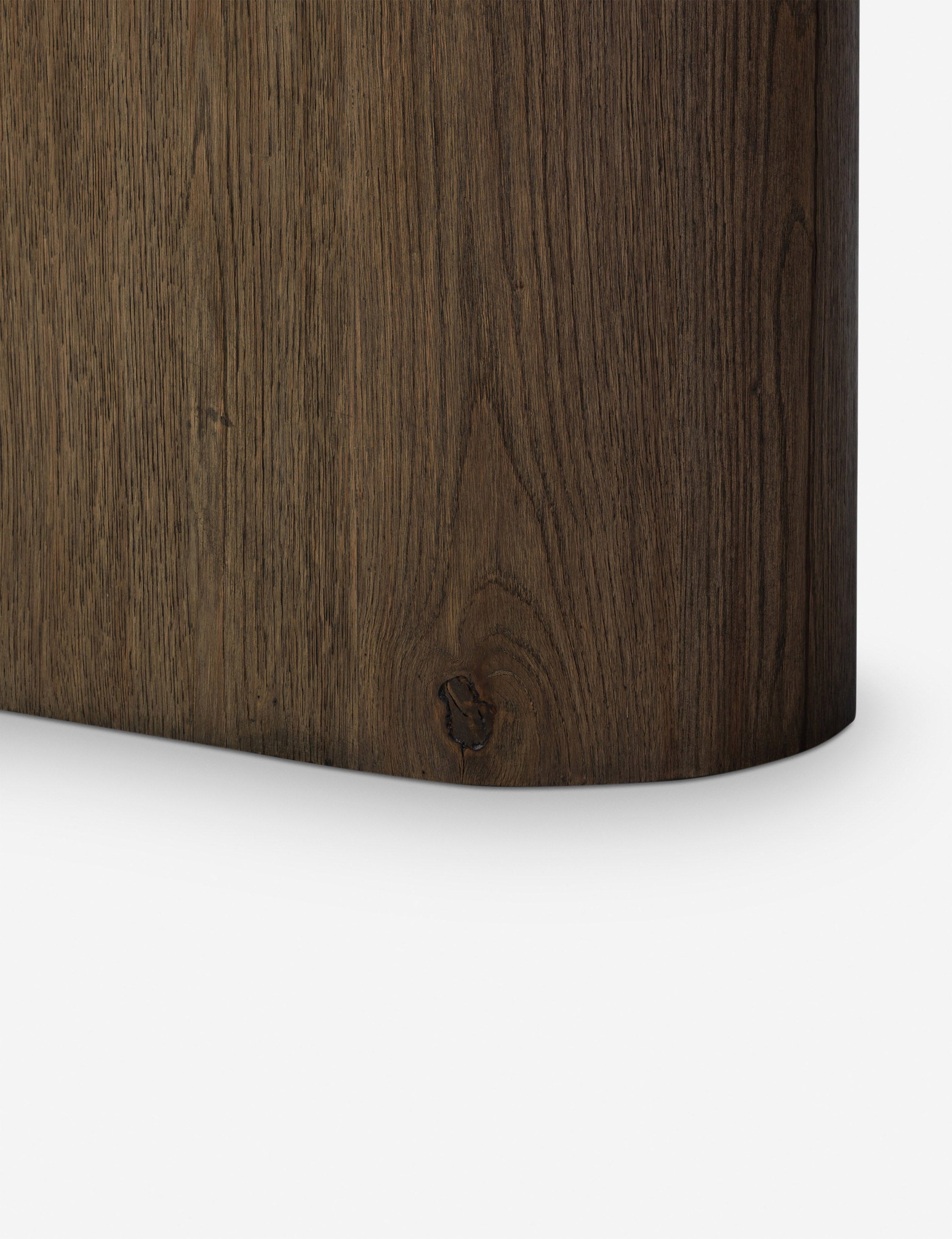 Lulu and Georgia Leda Console Table – Brown Oak - view 7
