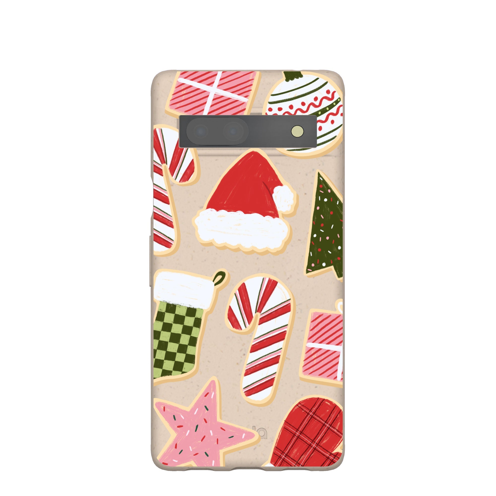 Pela Case Seashell Festive Cookies Google Pixel 7a Case