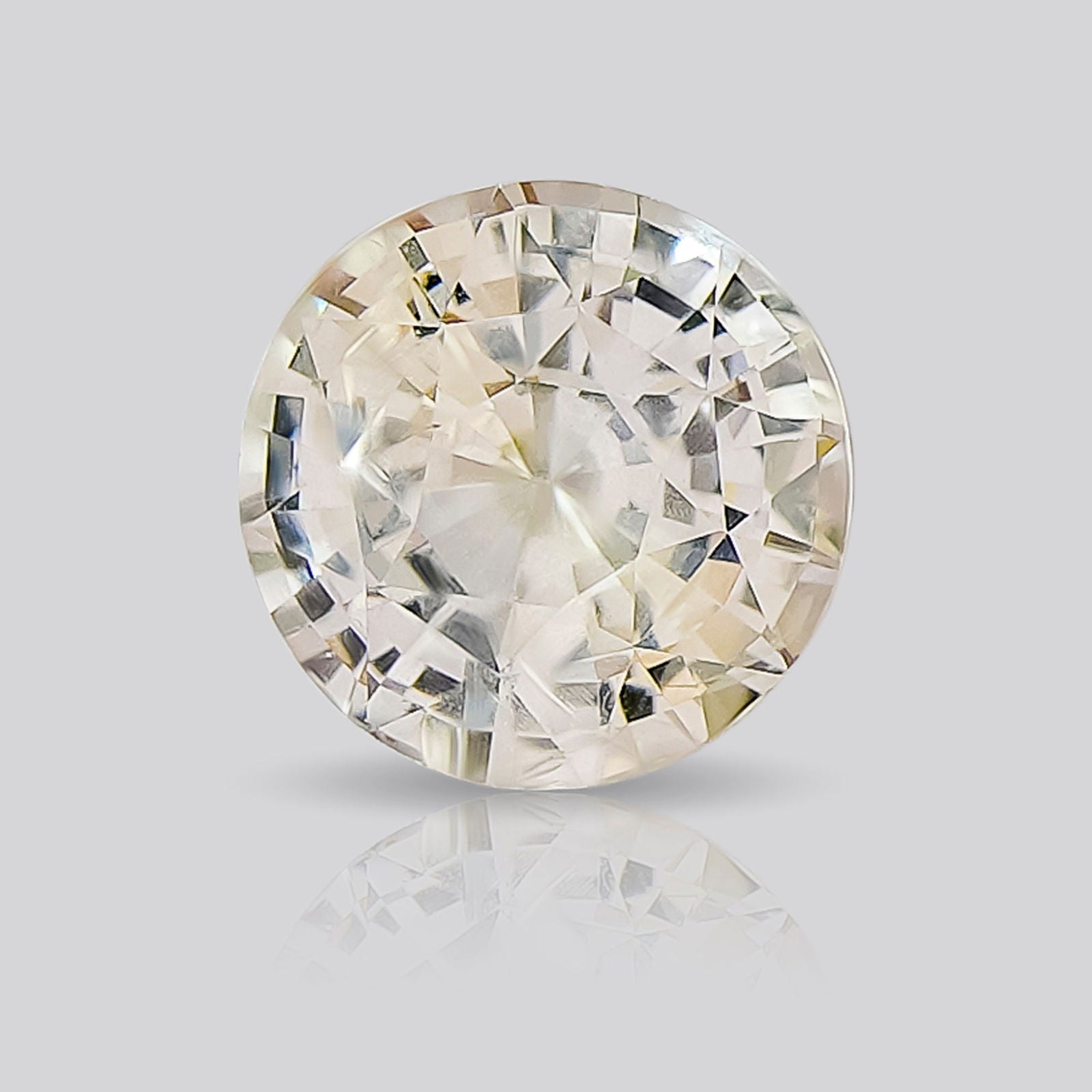 Gemsmantra White Sapphire (8.23 ratti)