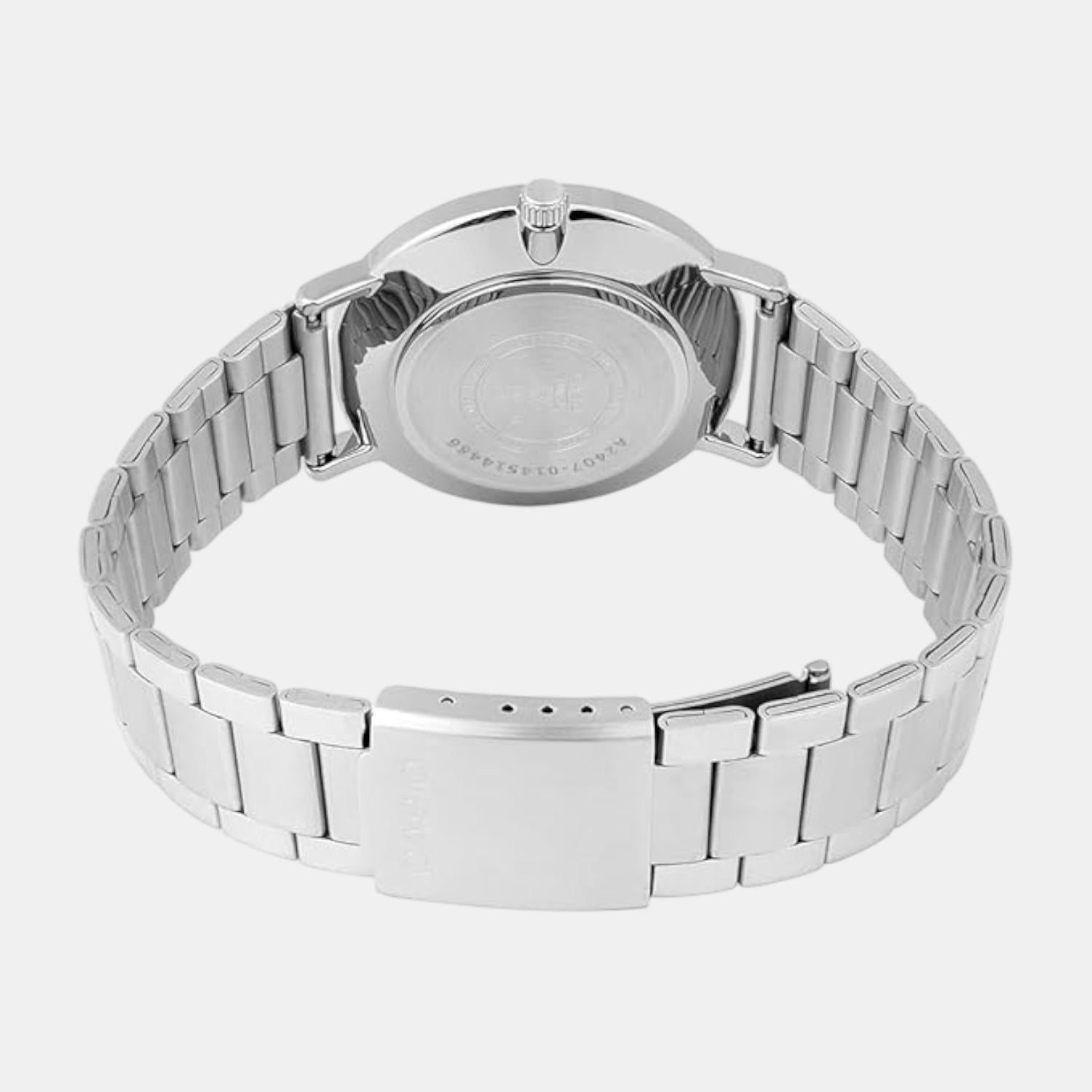 Casio Enticer Men Quartz White Dial Analog Stainless Steel Watch A2407 - view 4