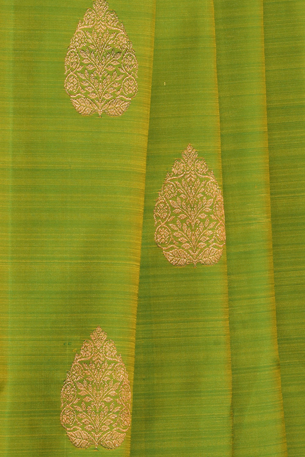Kalanjali Kanchi Silk Green Saree – Women's - view 2