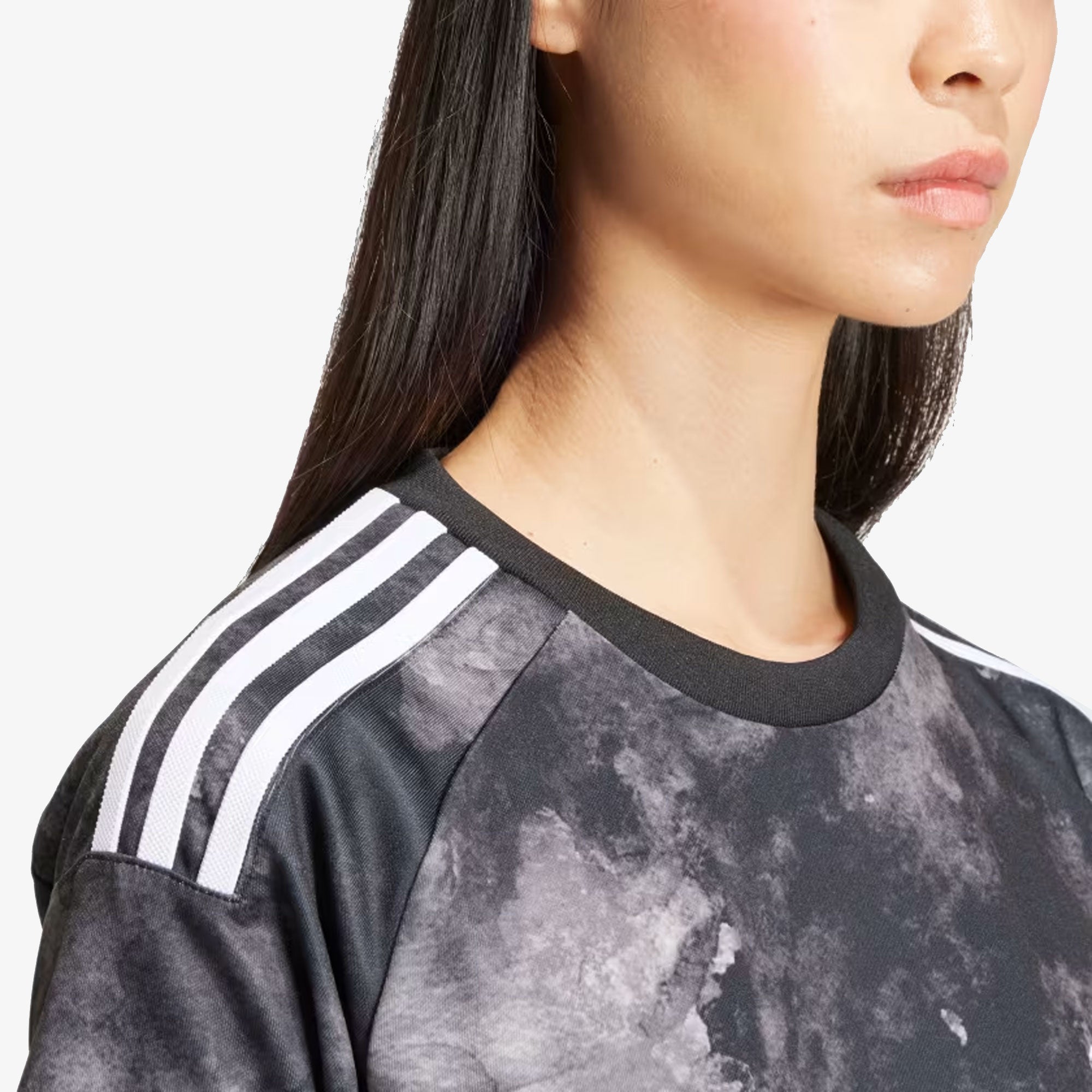 Adidas Originals | 100 THIEVES JERSEY { BLACK/WHITE - view 5