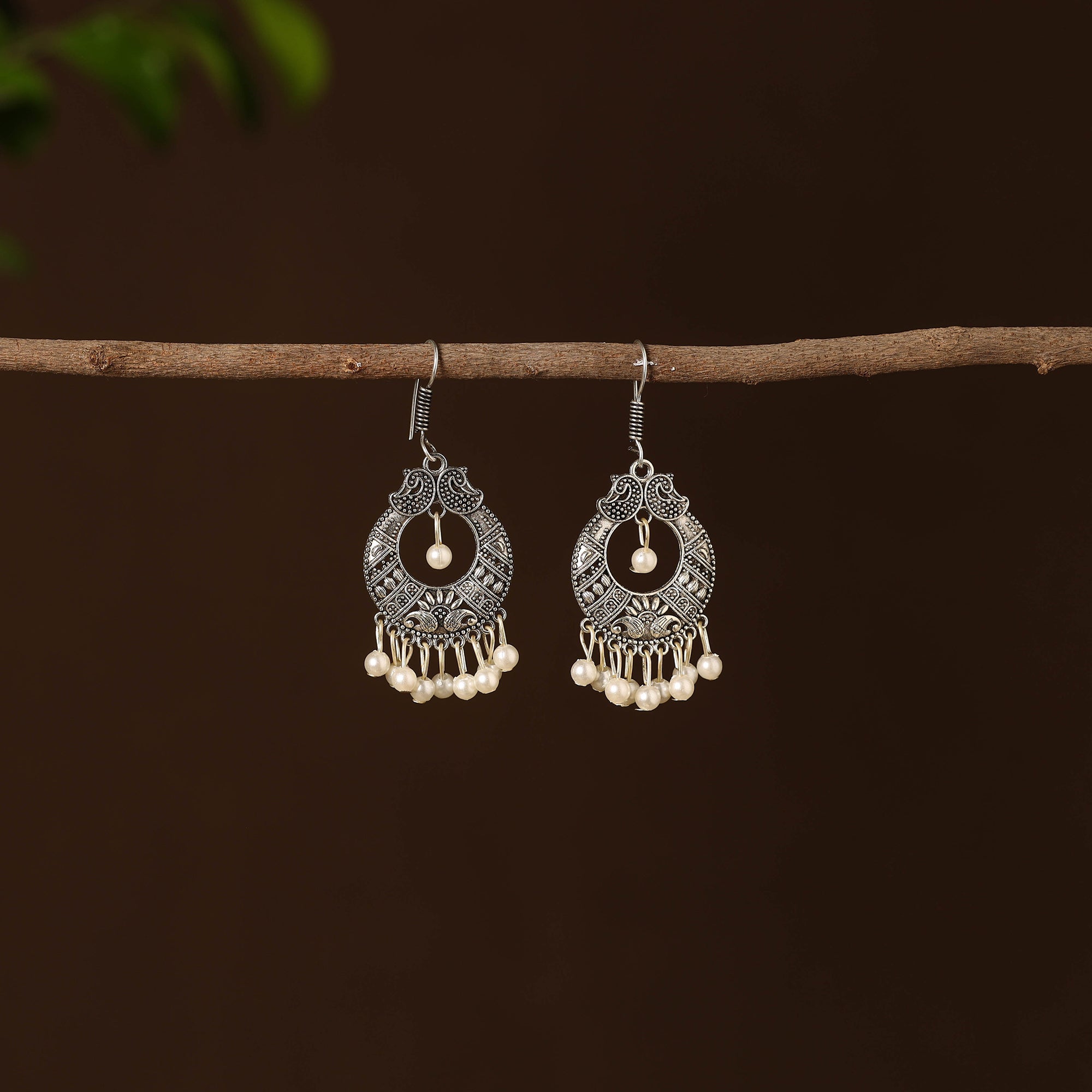 JALPARI Anam German Silver Earrings