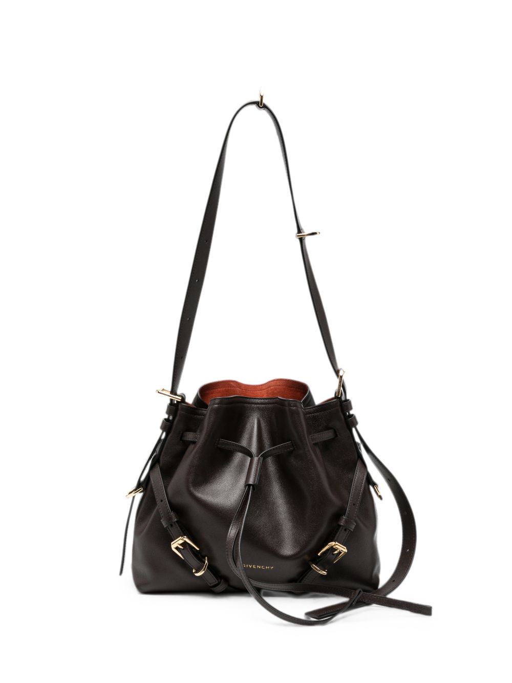 Givenchy Voyou Leather Bucket Bag – 100 % Calf Leather