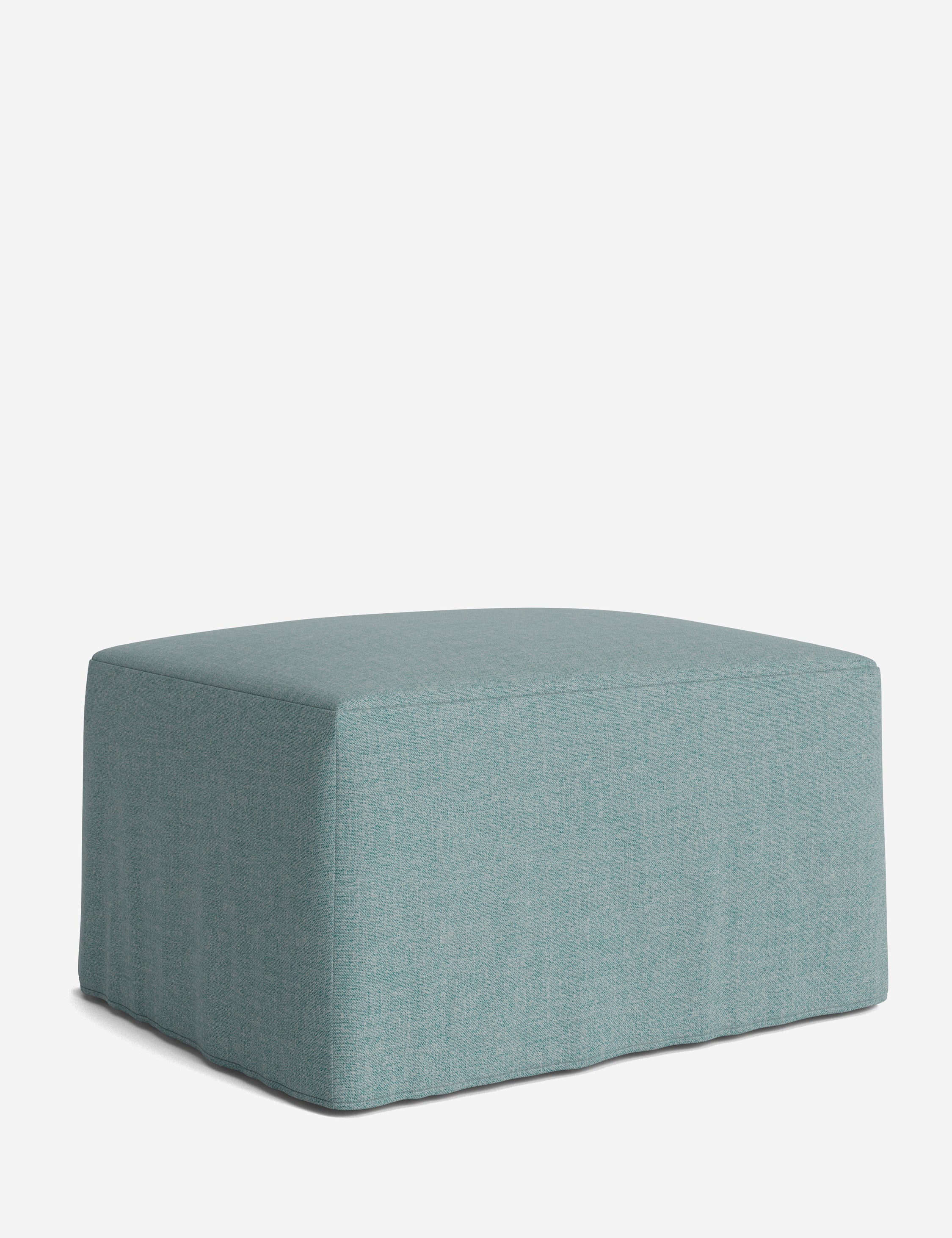 Lulu and Georgia Portola Slipcover Ottoman - view 168