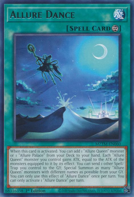 Yu-Gi-Oh! Allure Dance - MZTM-EN060 - Rare - 1st Edition