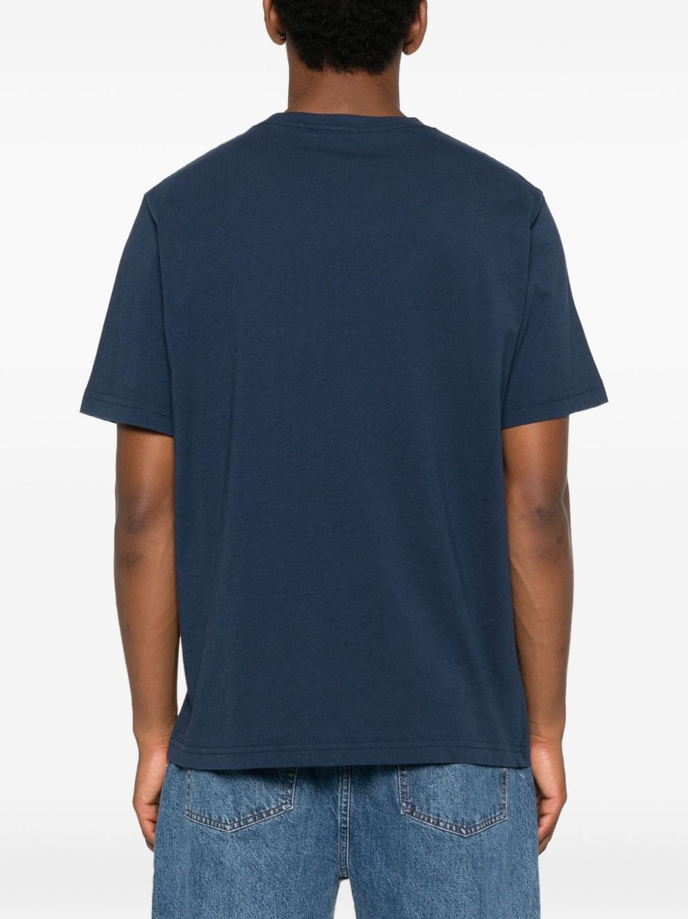 Autry X Maison Kitsune Logo cotton t-shirt – 100% COTTON - view 2