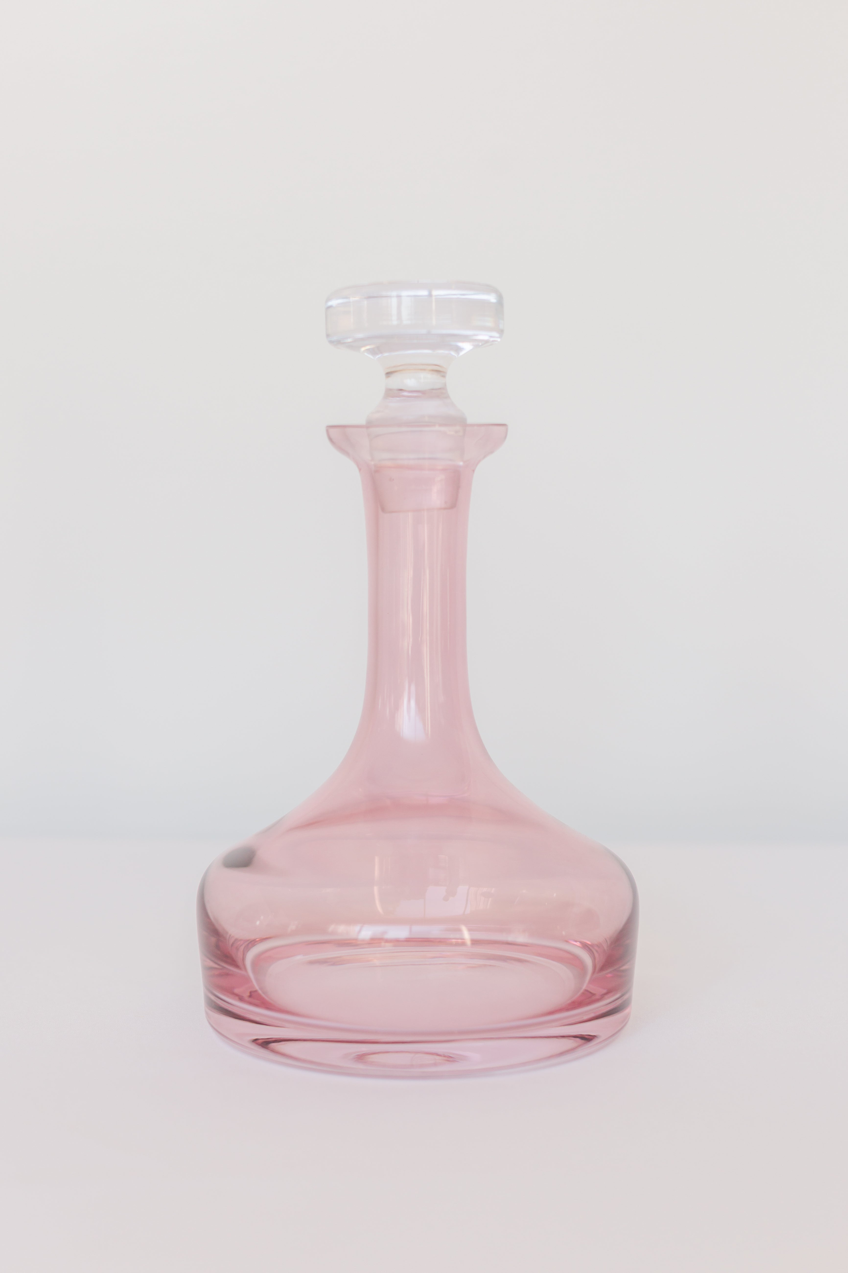 Estelle Colored Glass Estelle Colored Decanter- Vogue {Rose}
