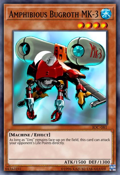 Yu-Gi-Oh! Amphibious Bugroth MK-3 - DR2-EN082 - Rare - Unlimited