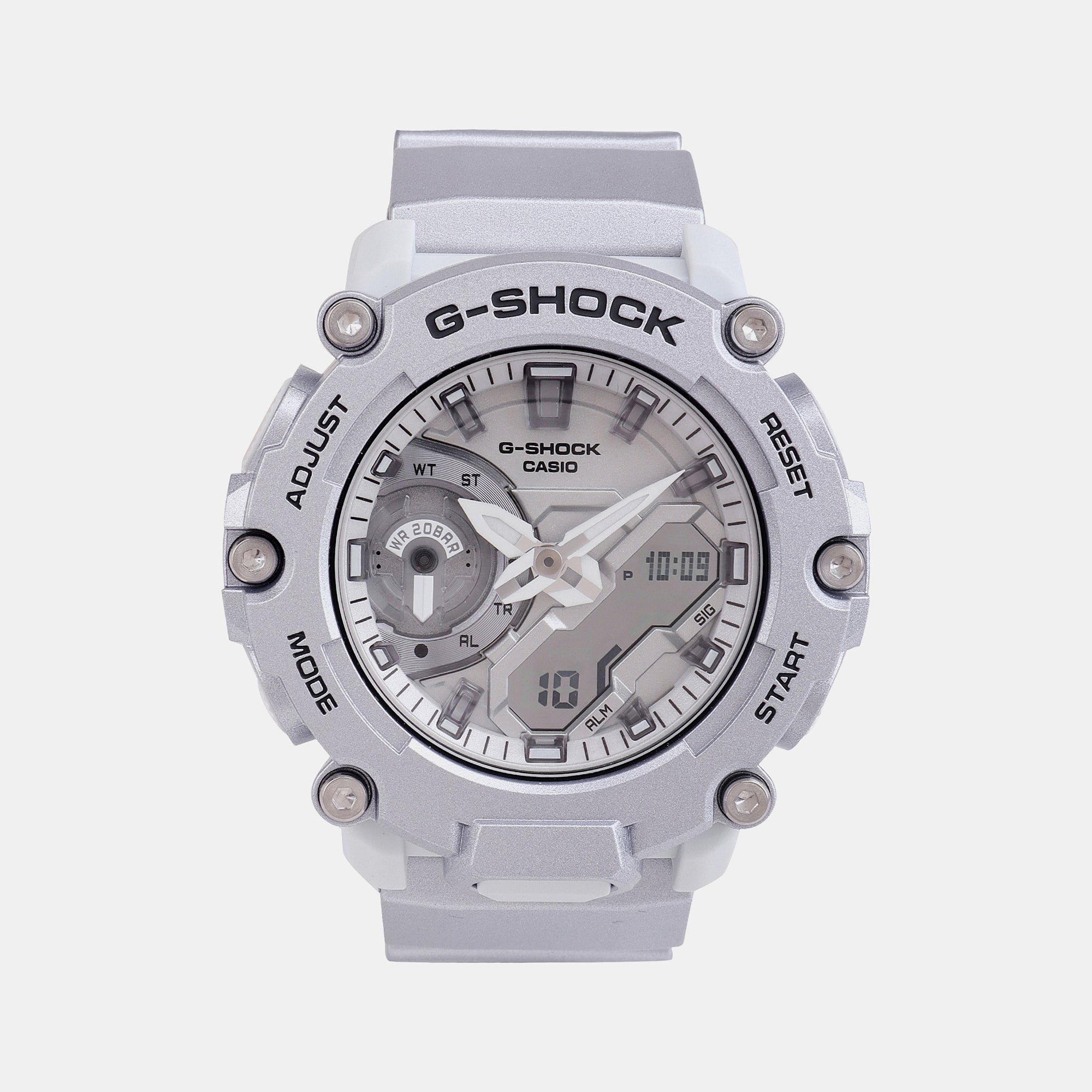 Casio G-Shock Men Quartz Grey Dial Analog-Digital Resin Watch G1414