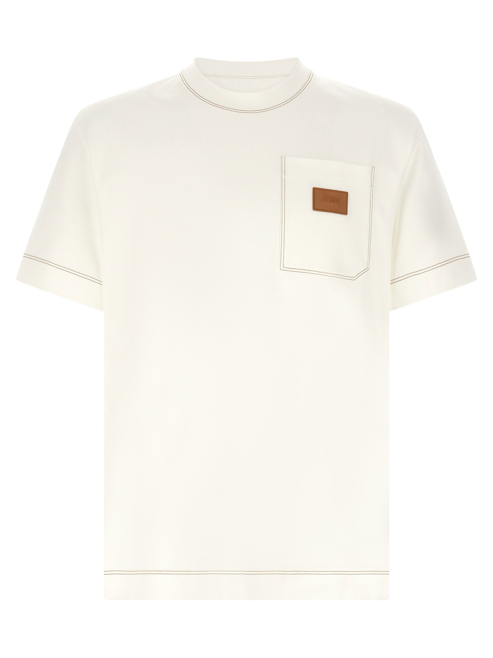 T-shirt Patch Fendi – 100% cotton