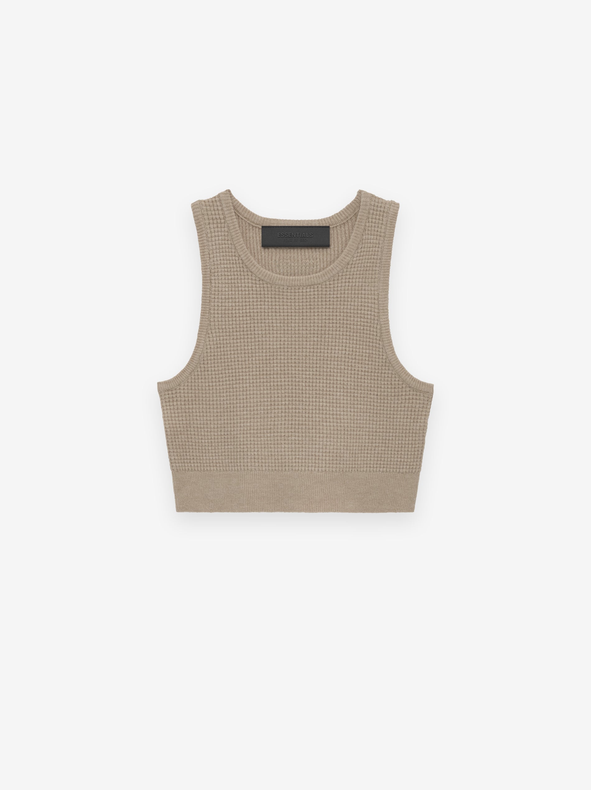 ESSENTIALS Women's Waffle Sport Tank – Desert Sand