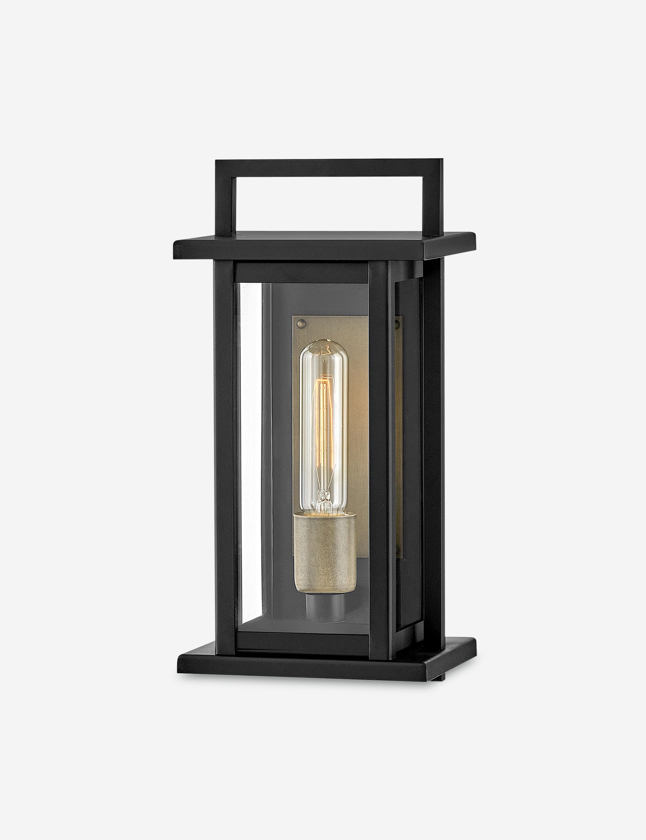 Lulu and Georgia Tull Outdoor Sconce – Black