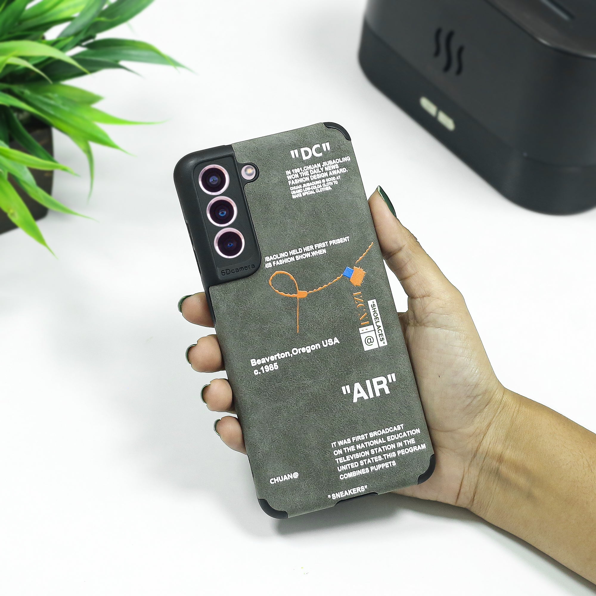 Samsung Galaxy Series Sneaker Label Leather Edge Case - view 34
