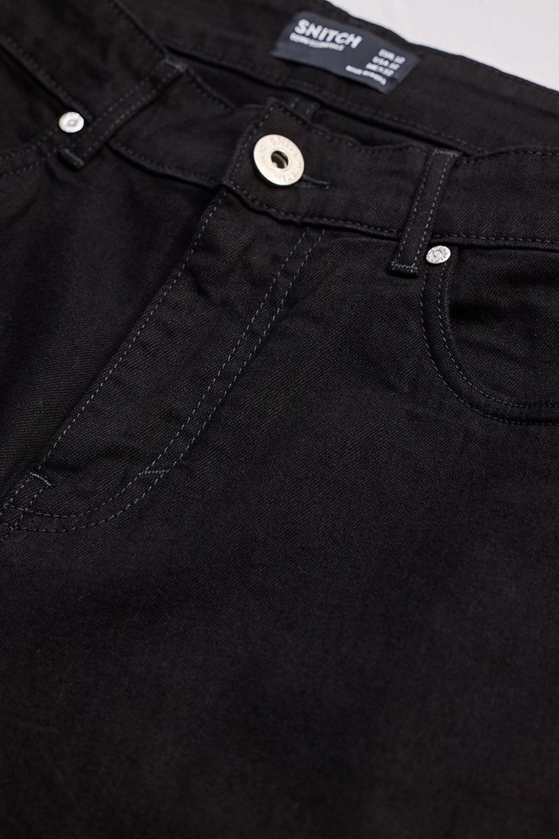 SNITCH Black Slim Fit Jeans - view 2