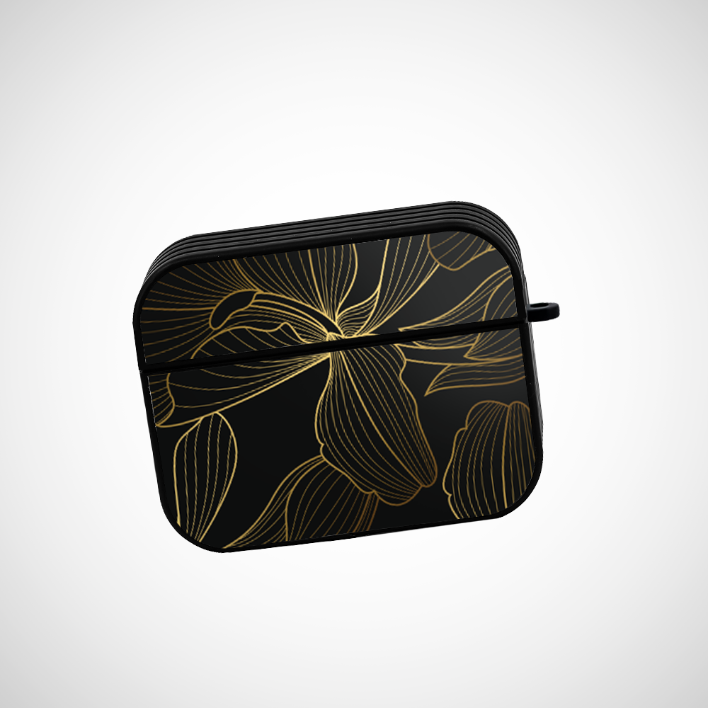 Cover It Up Gold dust Glass Airpods Pro Case Covers
