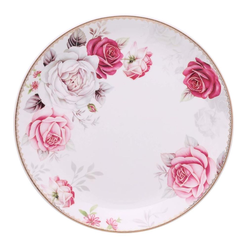 Clay Craft Urmi Rose Dinner Set | Premium 22K Liquid Gold | Set of 18 Pcs - view 3