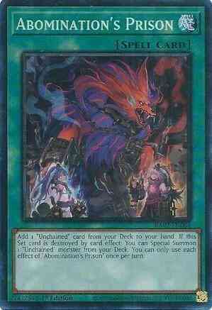 Yu-Gi-Oh! Abomination's Prison - RA02-EN064 - Prismatic Collector's Rare - 1st Edition