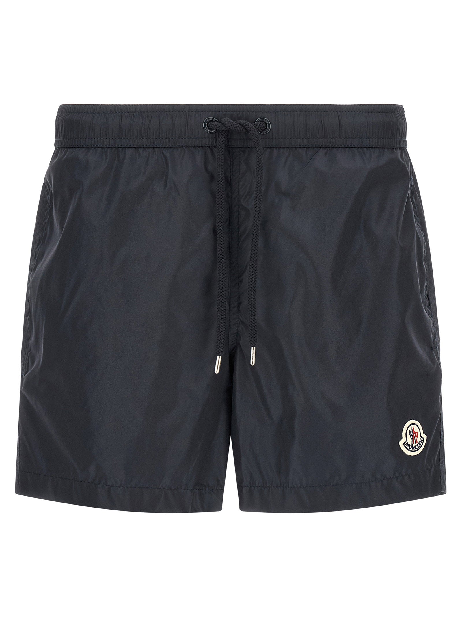 Moncler Logo Patch Swim Shorts – 100% polyamide