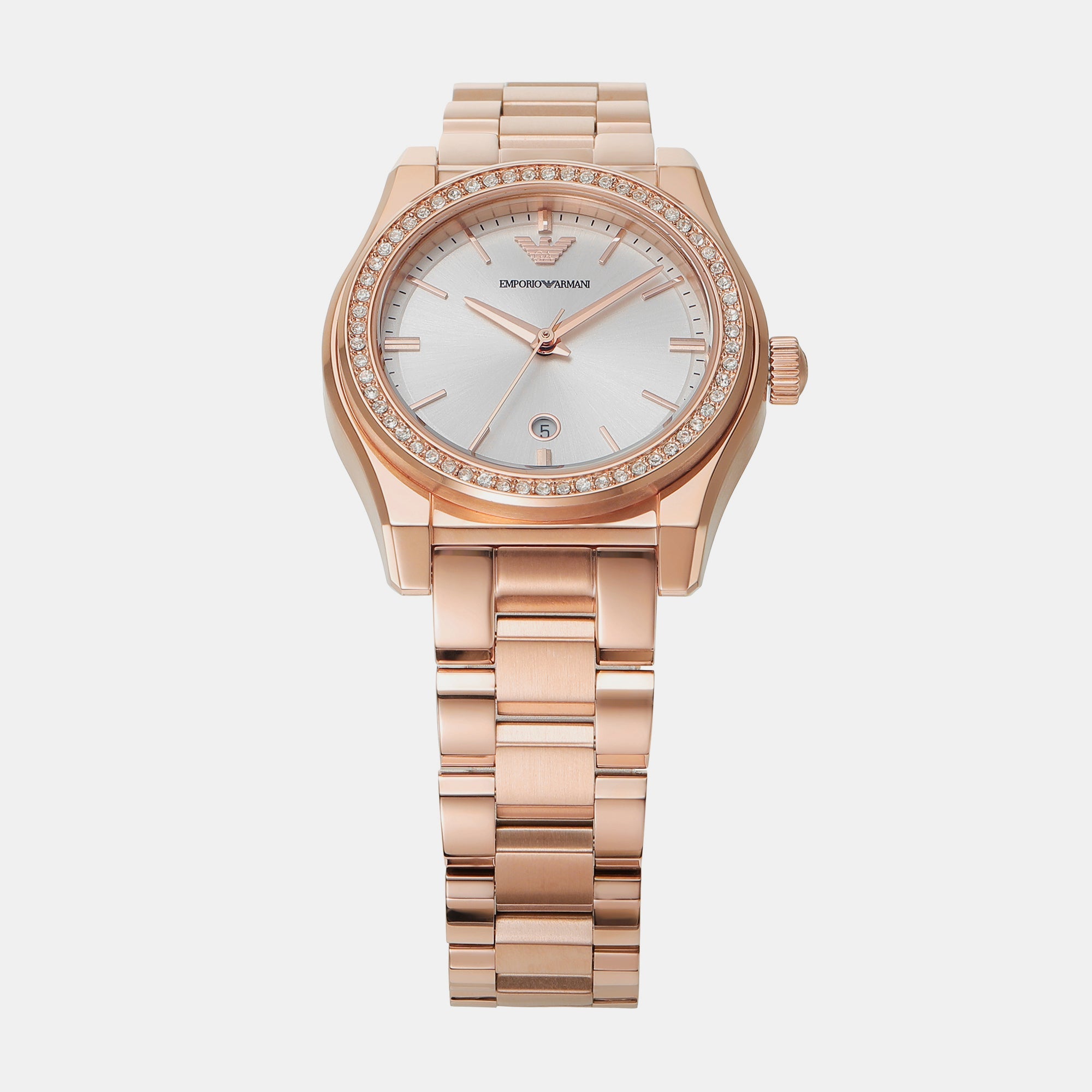 Emporio Armani Federica Women Quartz Silver Dial Analog Stainless Steel Watch AR11558 - view 2