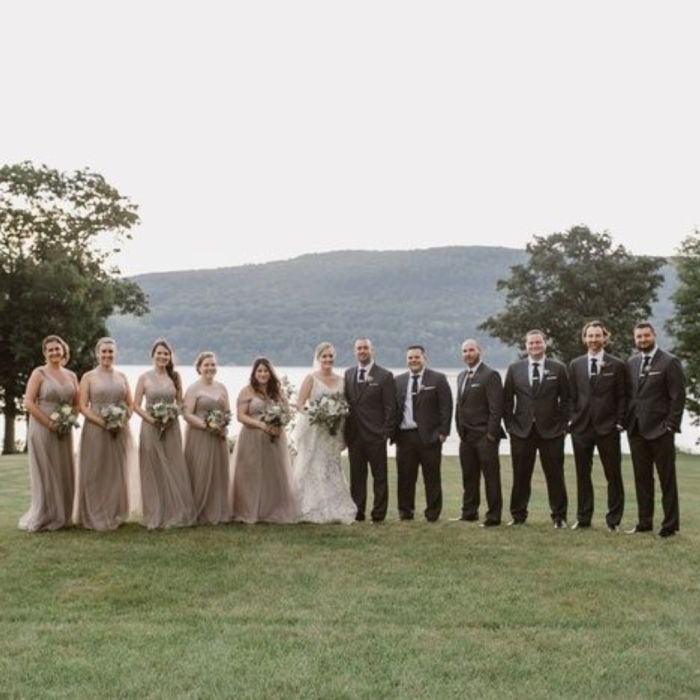 fiftyflowers.com Mauve and Lace Vintage Wedding - view 5