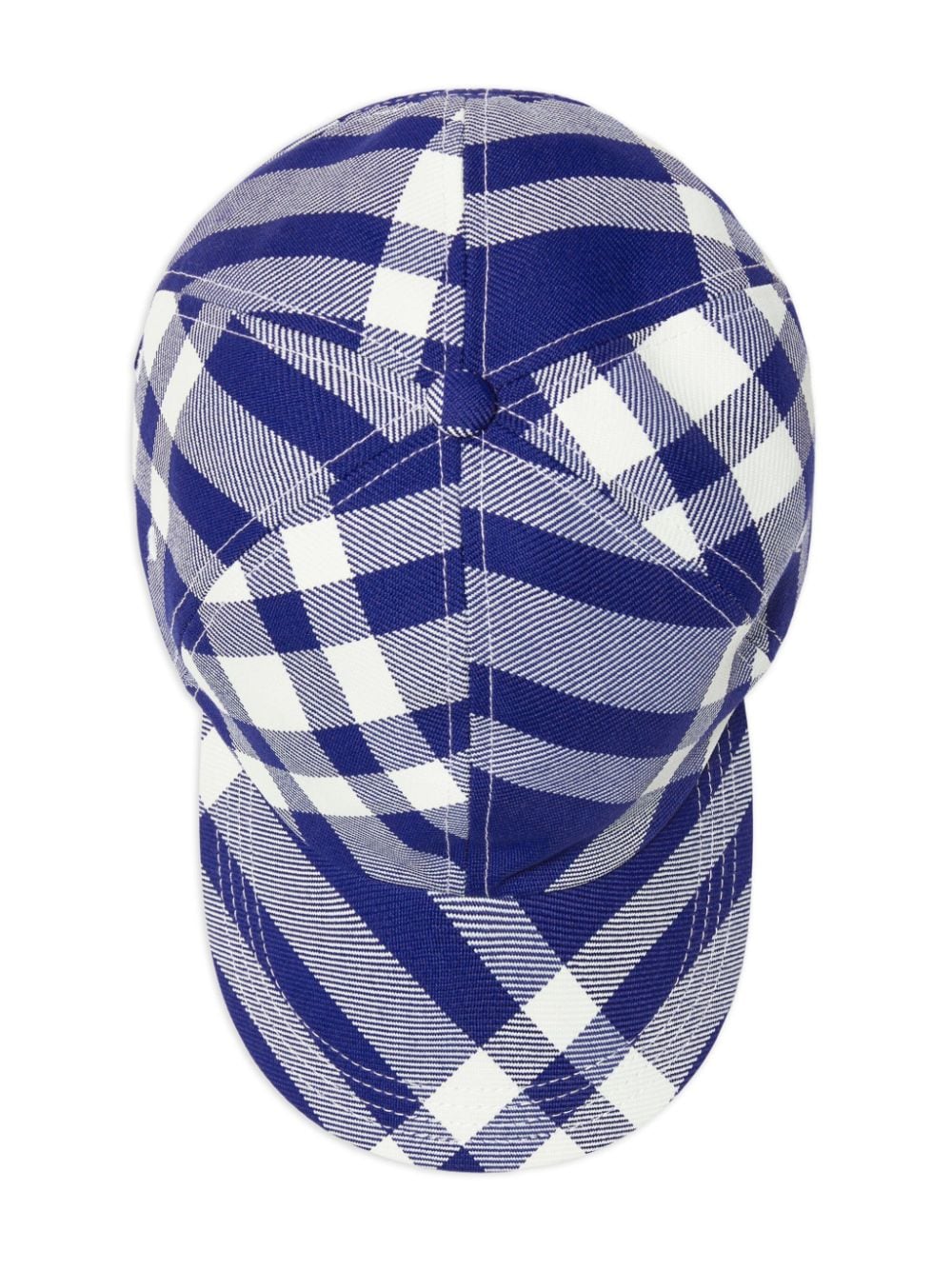 Burberry Checkered Baseball Cap - view 2
