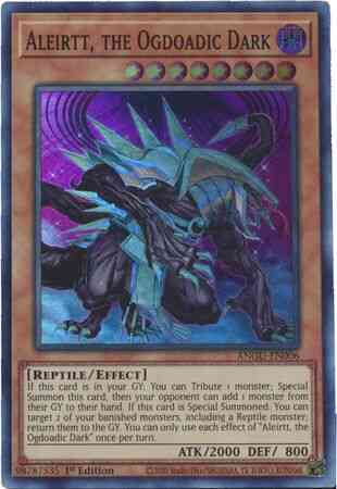 Aleirtt the ogdoadic – Yu-Gi-Oh! Aleirtt, the Ogdoadic Dark - ANGU-EN006 - Super Rare - 1st Edition