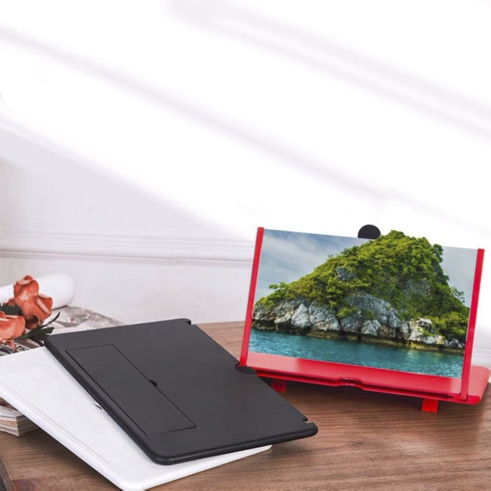 Catterton 3D HD Mobile Screen Magnifier (Pack Of 2)