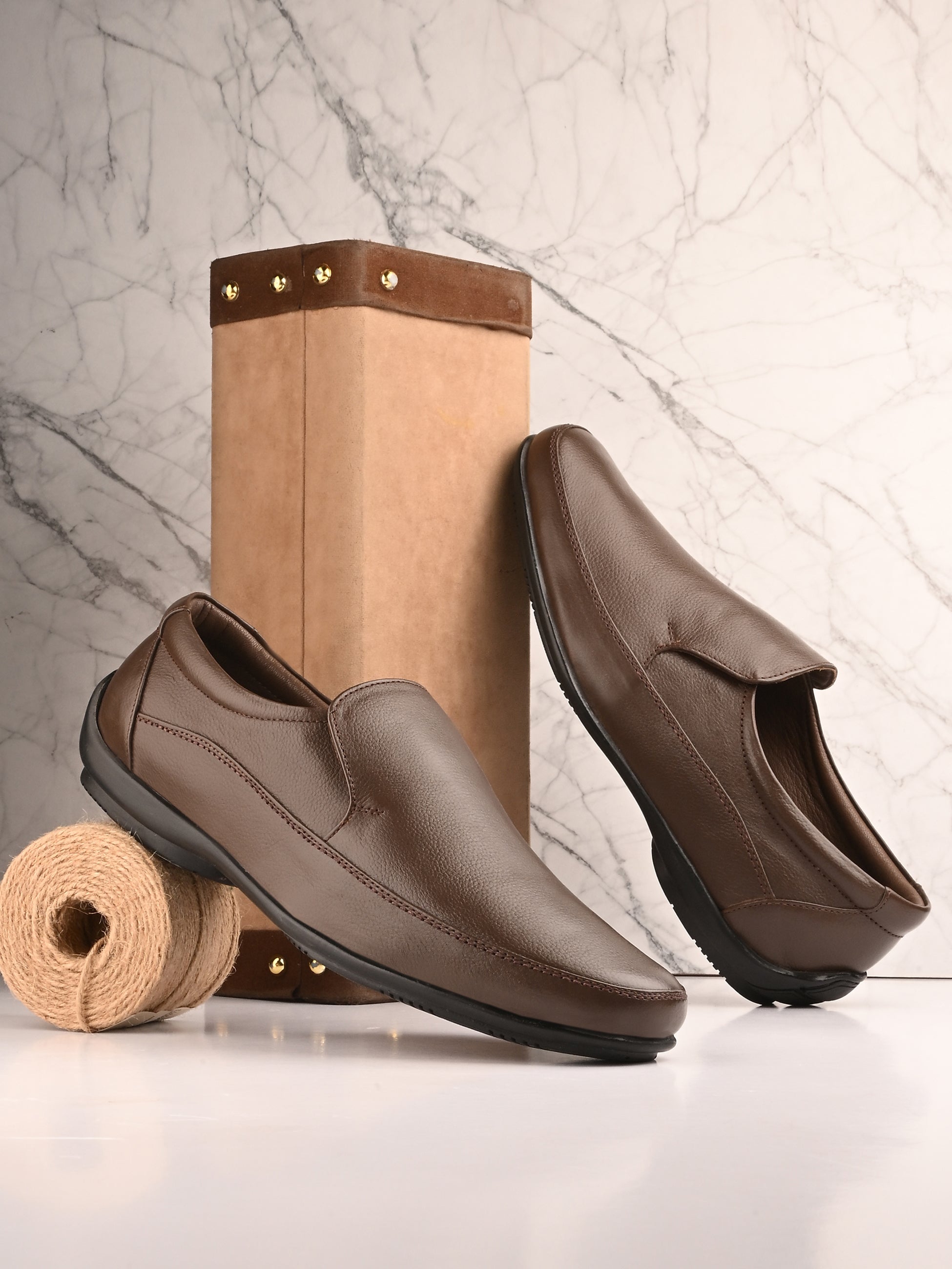 egoss-shoes Egoss Comfortable Formal Slip On Shoes For Men - view 2