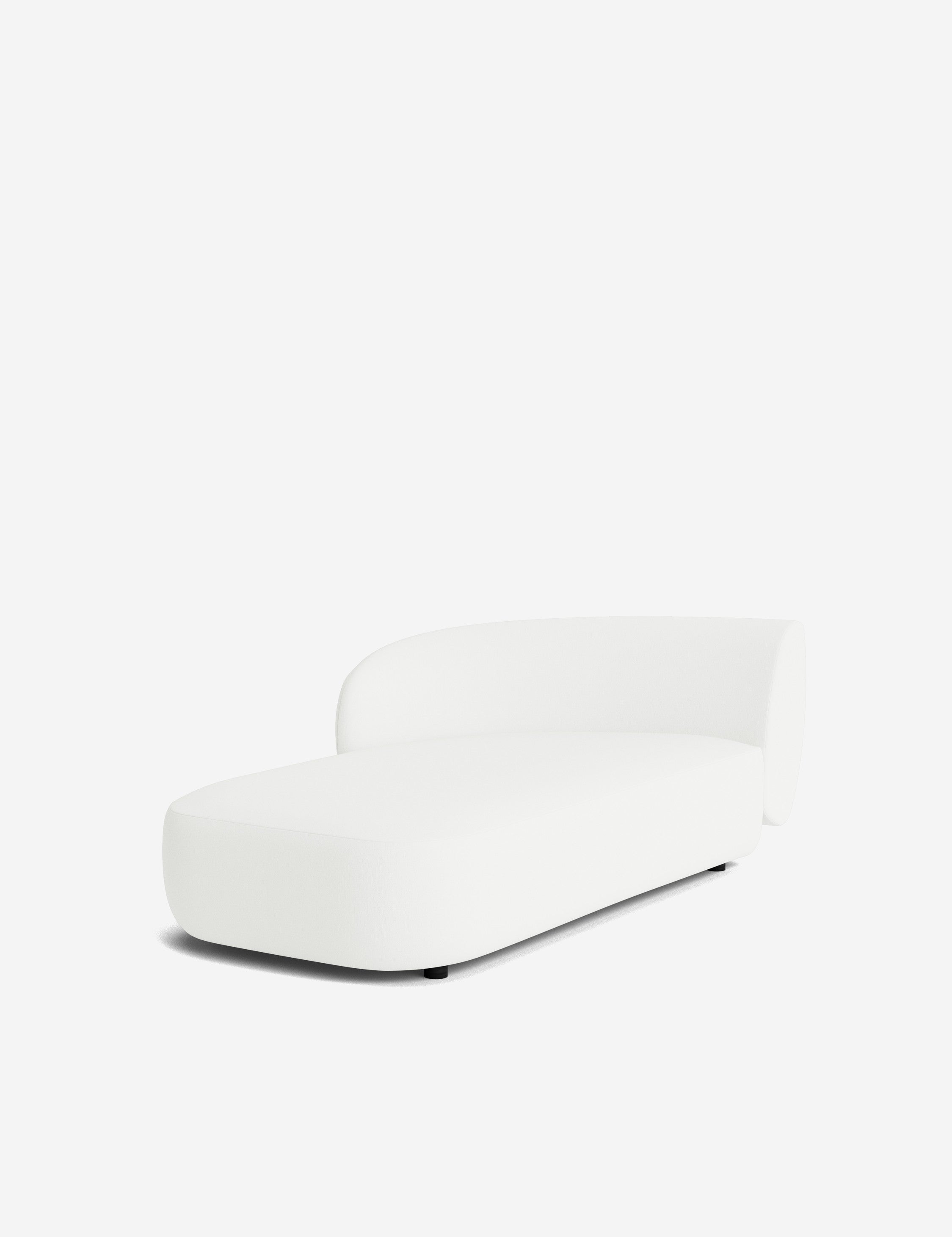 Lulu and Georgia Claret Modular Left Chaise - view 107