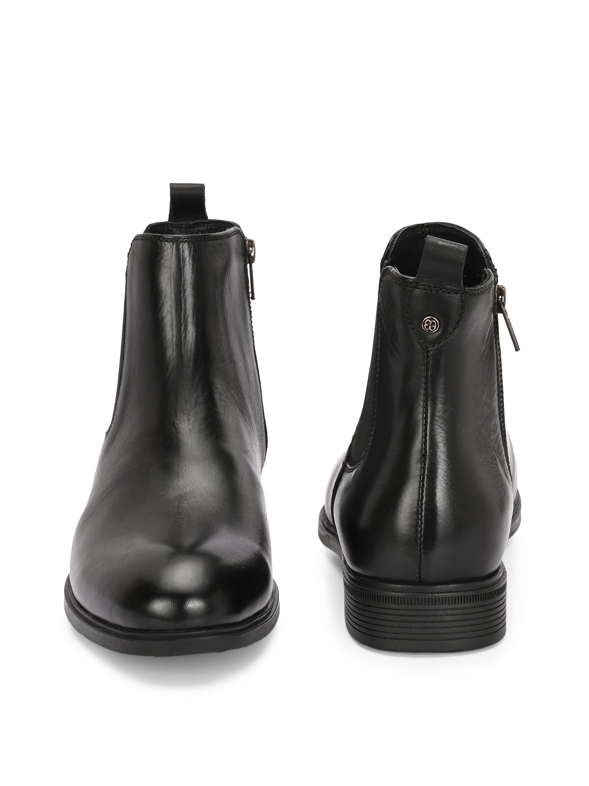 Egoss Shoes Egoss Leather Chelsea Boots For Men - view 11