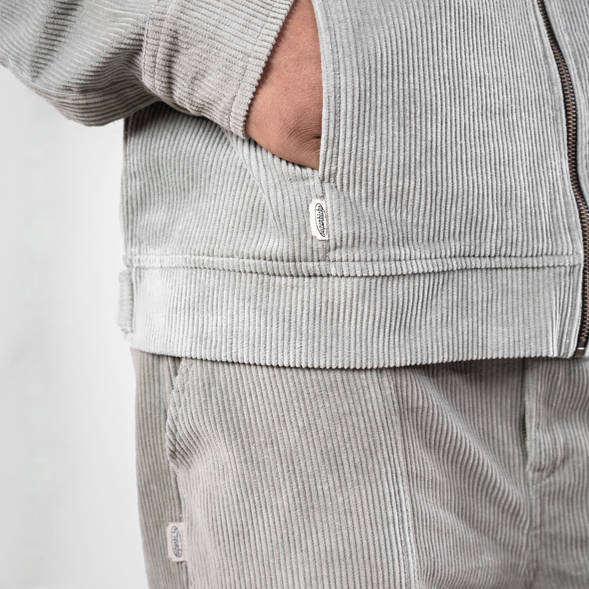Superkicks | Corduroy Jacket { Slate Grey - view 7