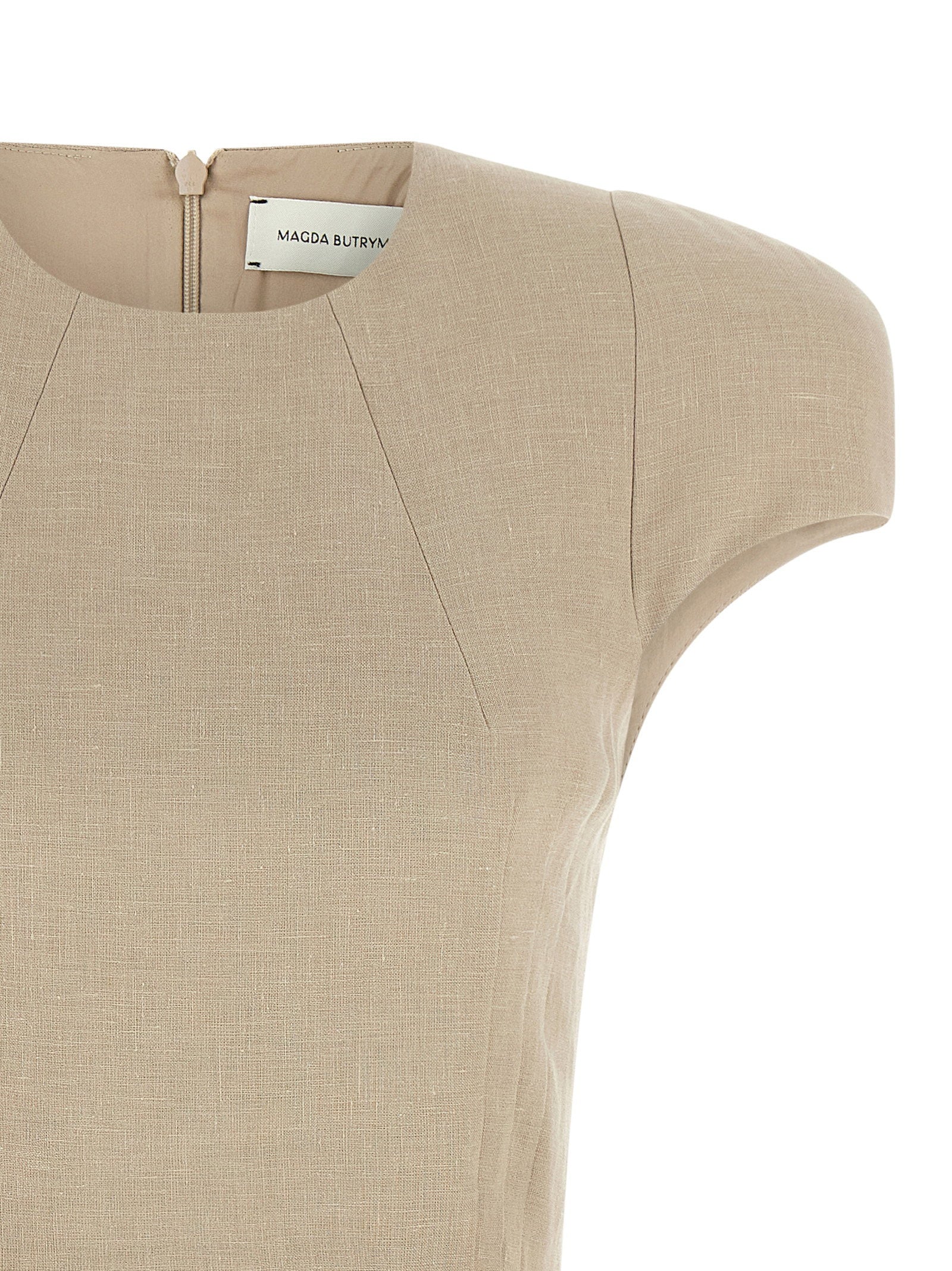 Magda Butrym 52 Dress – 99% linen, 1% elastane - view 3