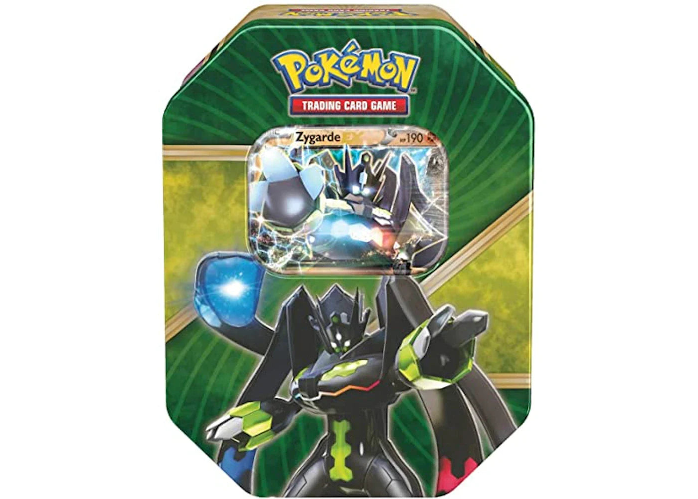 Pokémon 2016 Pokemon TCG Shiny Kalos Tin Zygarde EX