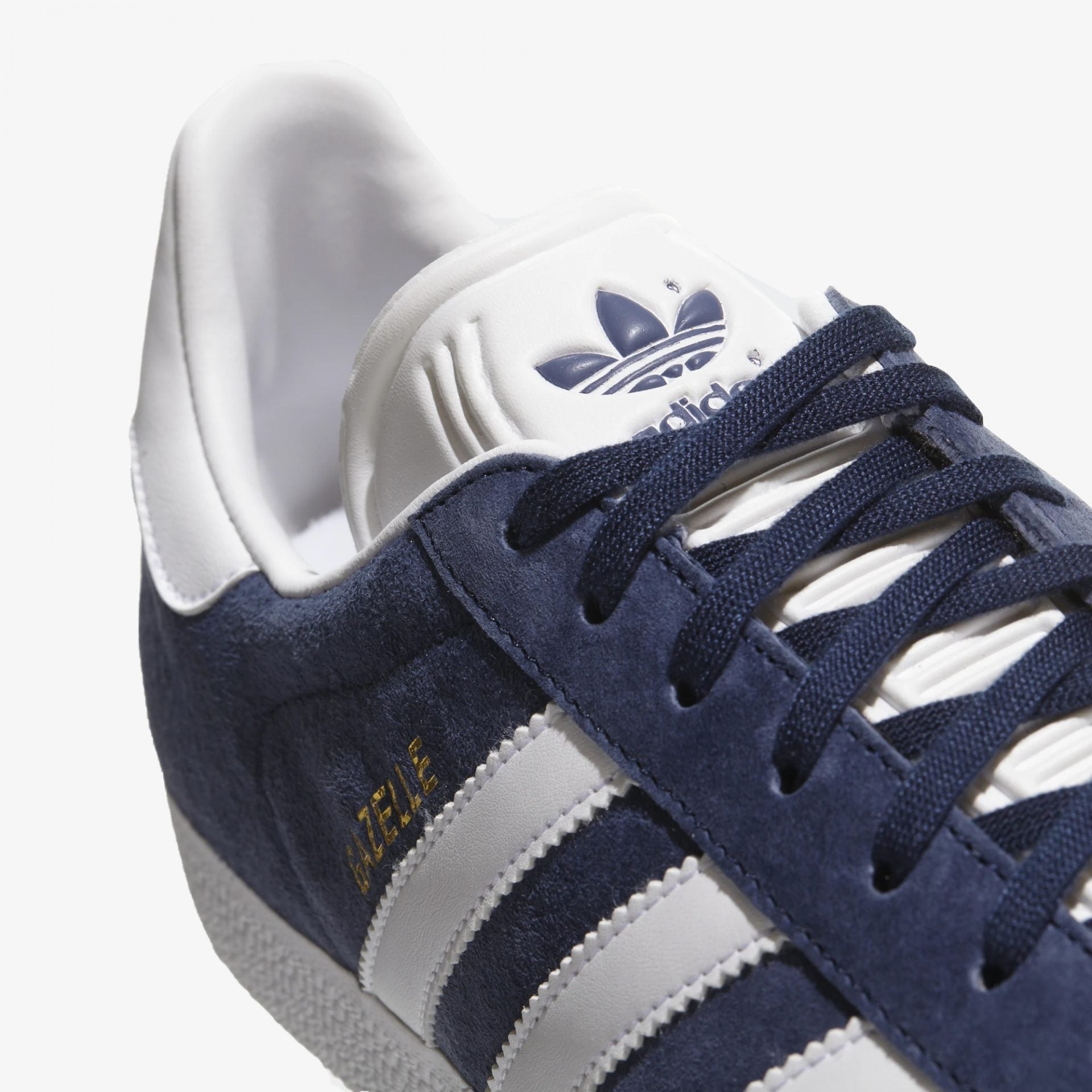 Adidas Originals | GAZELLE { NAVY/WHITE - view 4