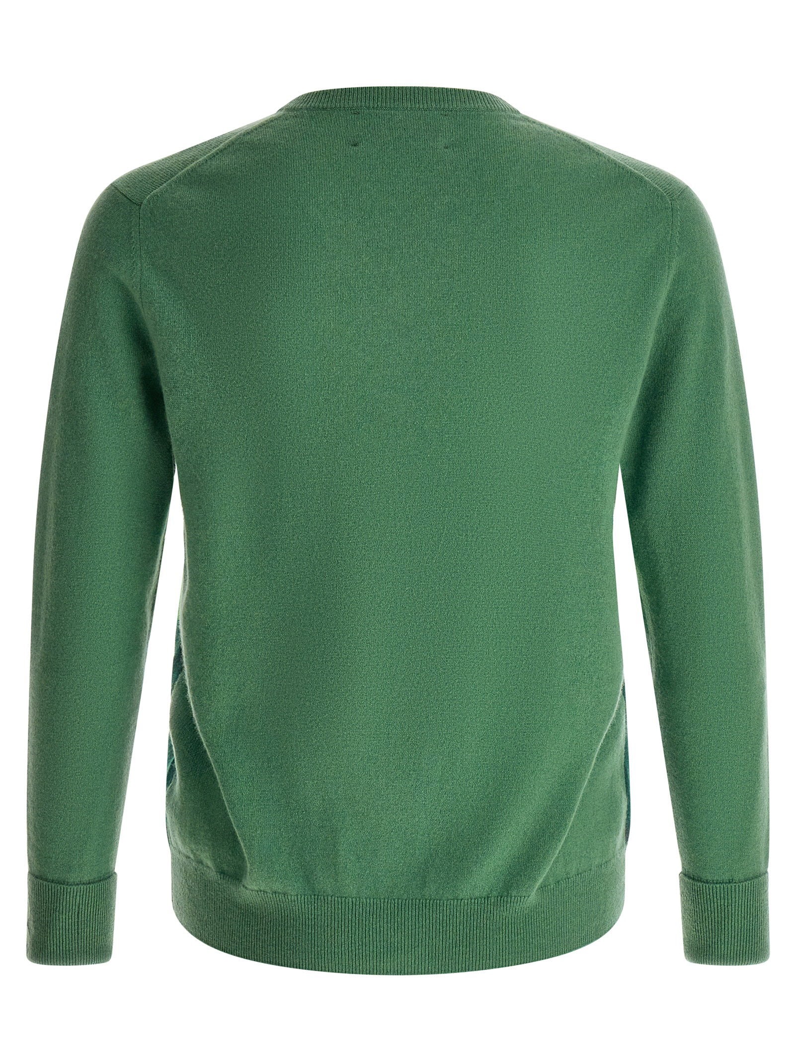 Ballantyne Classic Diamond Intarsia Sweater – 100% cashmere - view 2