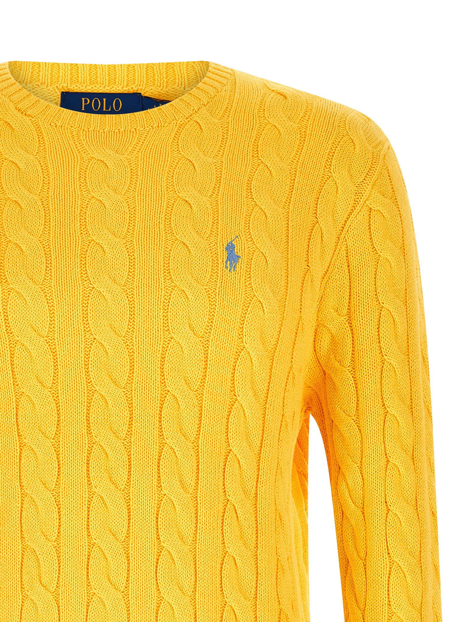 Polo Ralph Lauren Cotton Braided Sweater – 100% cotton - view 3