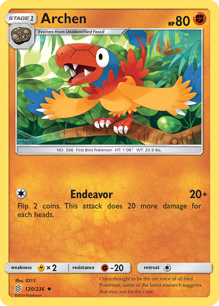 Uncommon sm11-120 reverse – Pokémon Archen - 120/236 - Uncommon [sm11-120] [Reverse Holo] - Archen - 120/236 - Uncommon