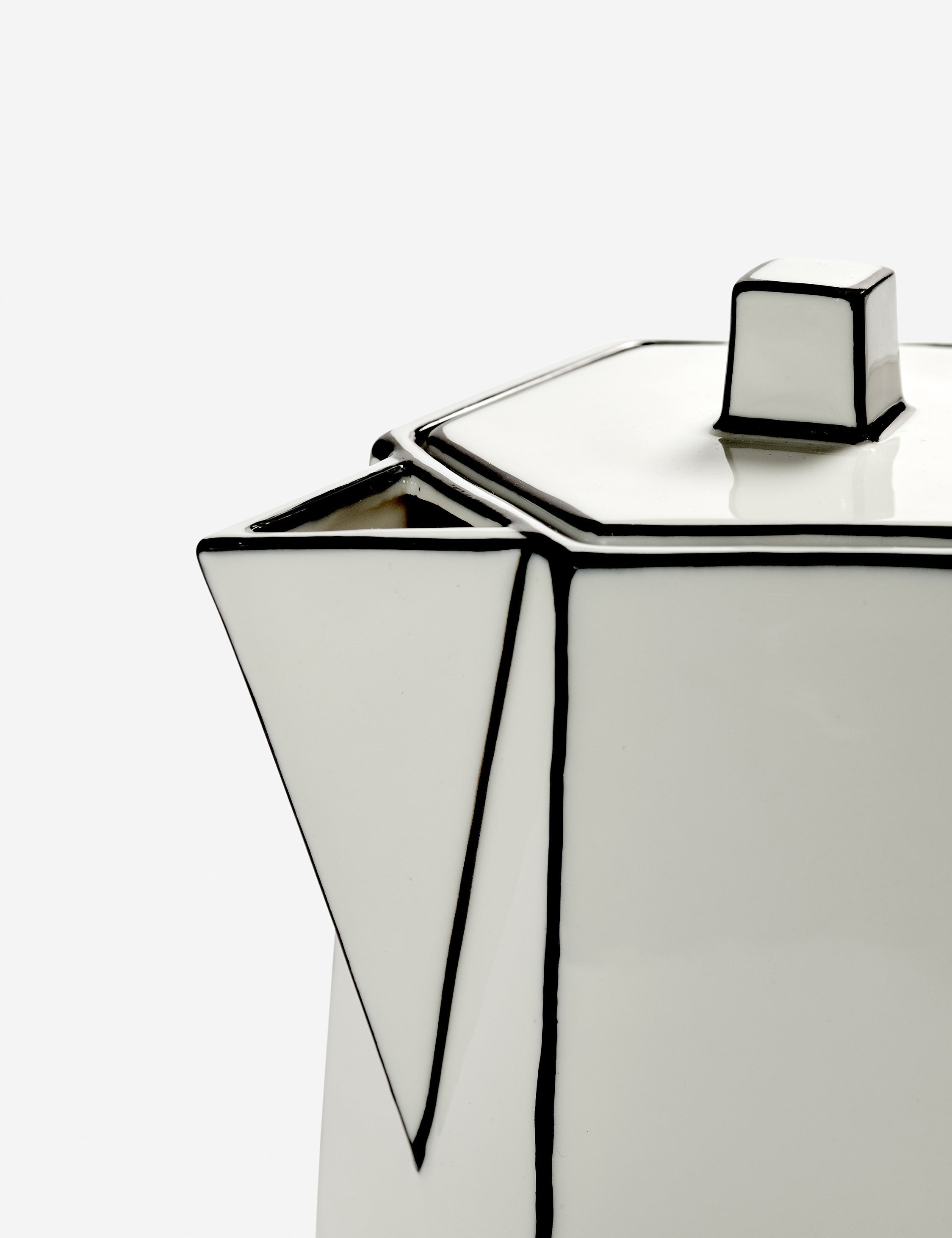 Lulu and Georgia Carte Blanche Teapot by Annebet Philips x Serax - view 5