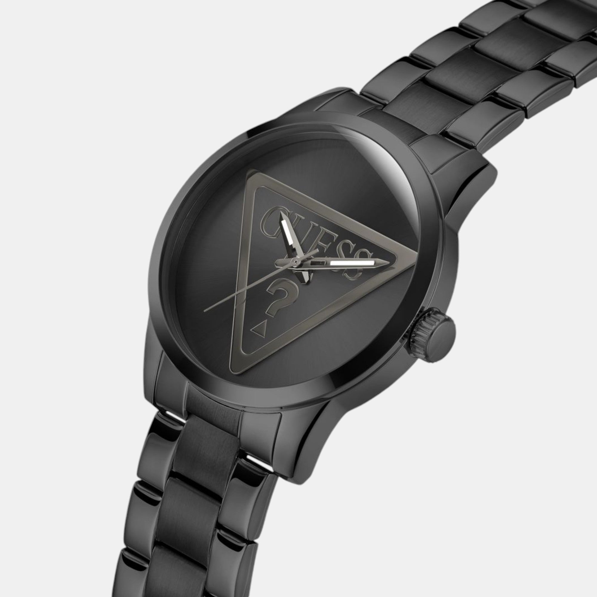Guess Badge Men Quartz Black Dial Analog Stainless Steel Watch GW0782G2 - view 3