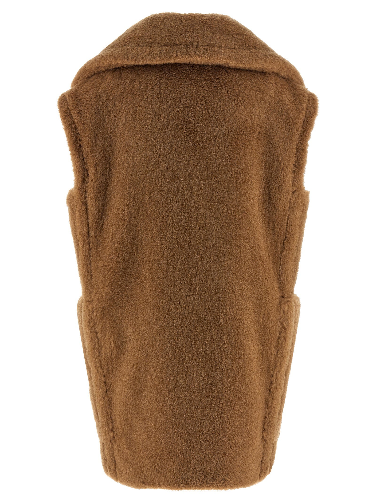 Max Mara Breda1234 Vest – 88% camel wool, 12% silk - view 2