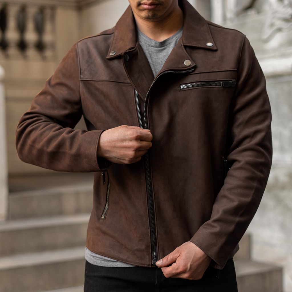 Thursday Boots - Seconds - Men's Jackets [S] Motorcycle Jacket | Tobacco - view 2