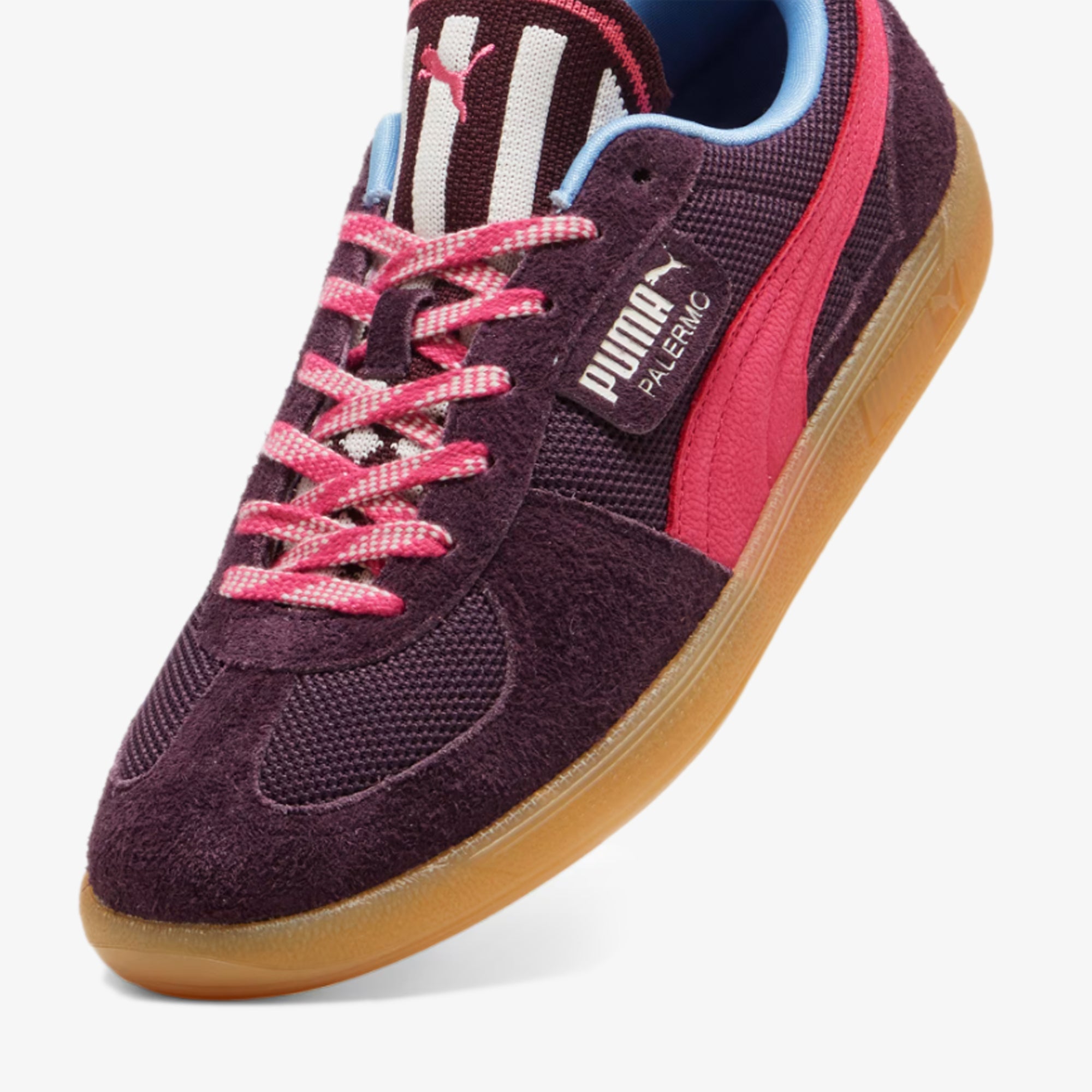 Puma | Palermo Supertifo { Midnight Plum-puma Pink - view 4
