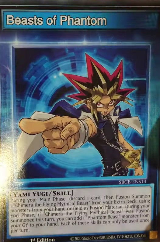 Yu-Gi-Oh! Beasts of Phantom - SBCB-ENS14 - Common - 1st Edition
