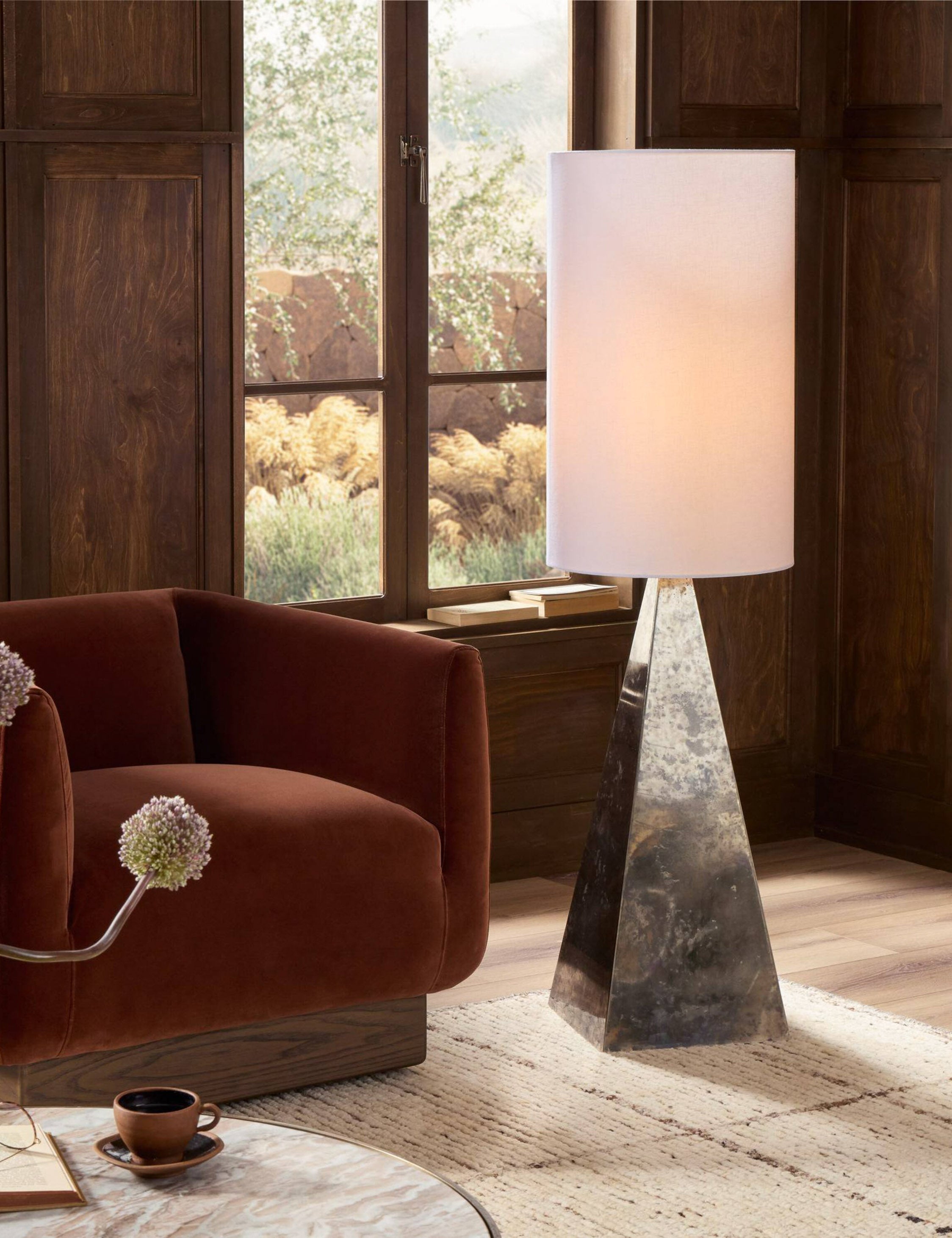 Lulu and Georgia Tennant Floor Lamp – Oxidized Brass - view 2